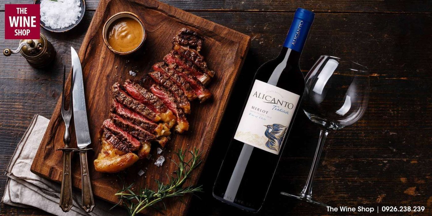 Alicanto Tradicion Merlot là dòng vang hảo hạng của vùng Valle de Rapel
