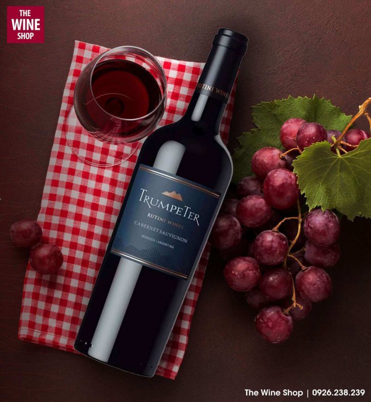 Rượu vang Trumpeter Cabernet Sauvignon ra đời tại vùng làm vang Argentina