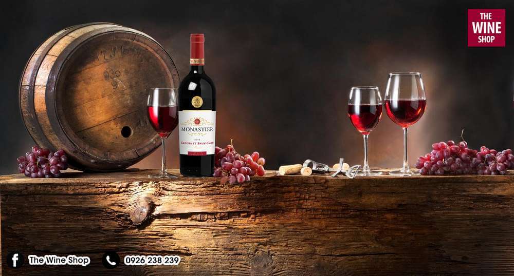 Những bữa tiệc sang trọng không thể thiếu rượu vang MONASTIER Cabernet Sauvignon