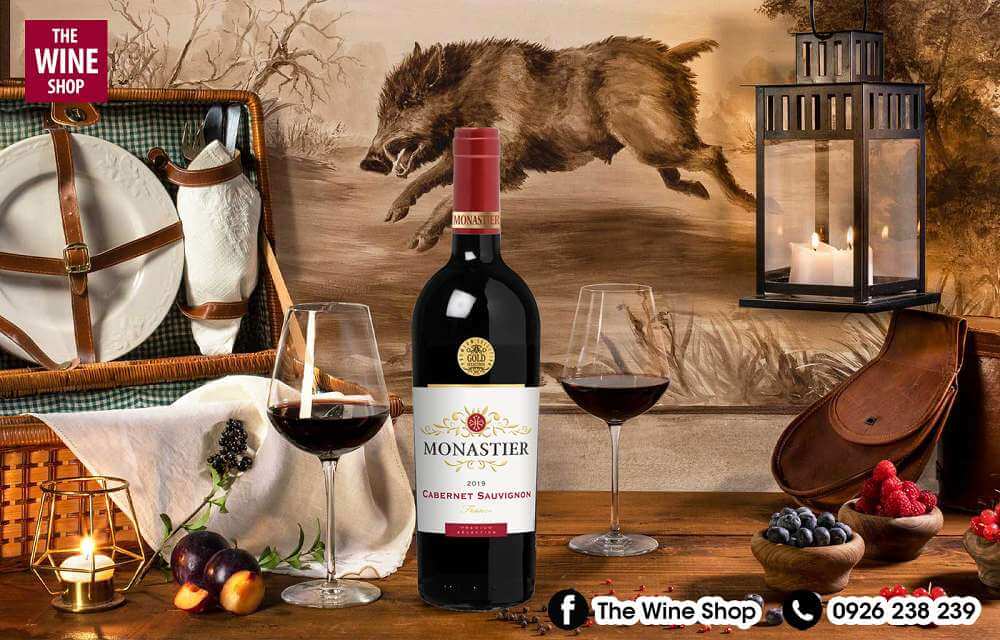 Đặt hàng rượu vang MONASTIER Cabernet Sauvignon chính hãng tại The Wine Shop