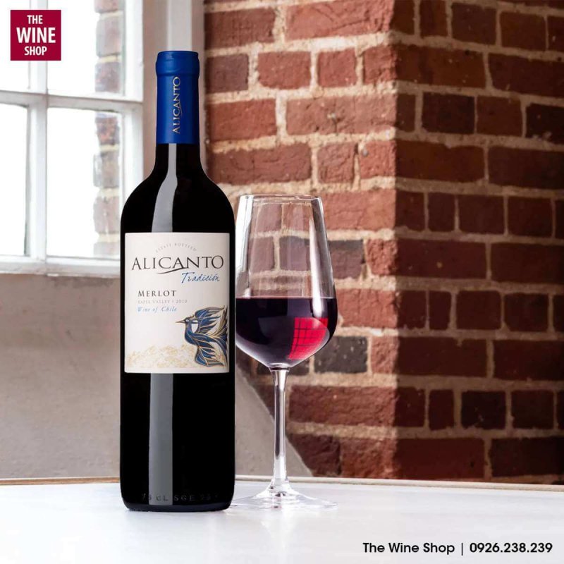 Đặt mua rượu vang Alicanto Tradicion Merlot chính hãng tại The Wine Shop