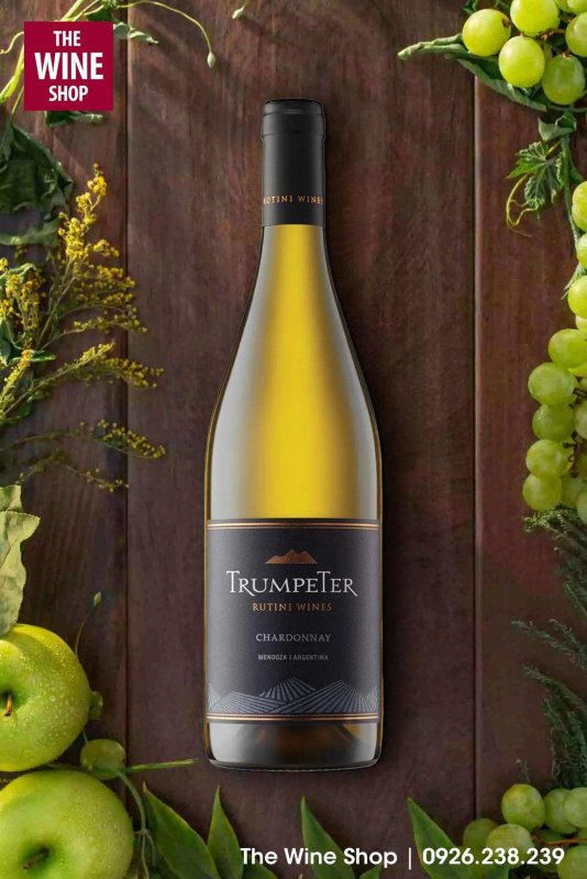 Liên hệ The Wine Shop đặt mua rượu vang Trumpeter Chardonnay chính hãng