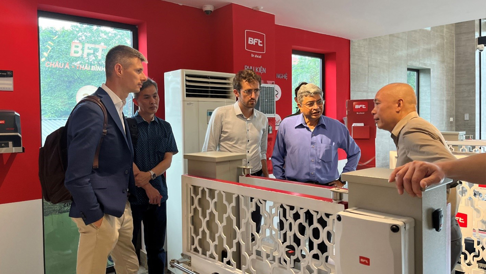 BFT VIETNAM Receives Comprehensive Support From SOMFY GROUP