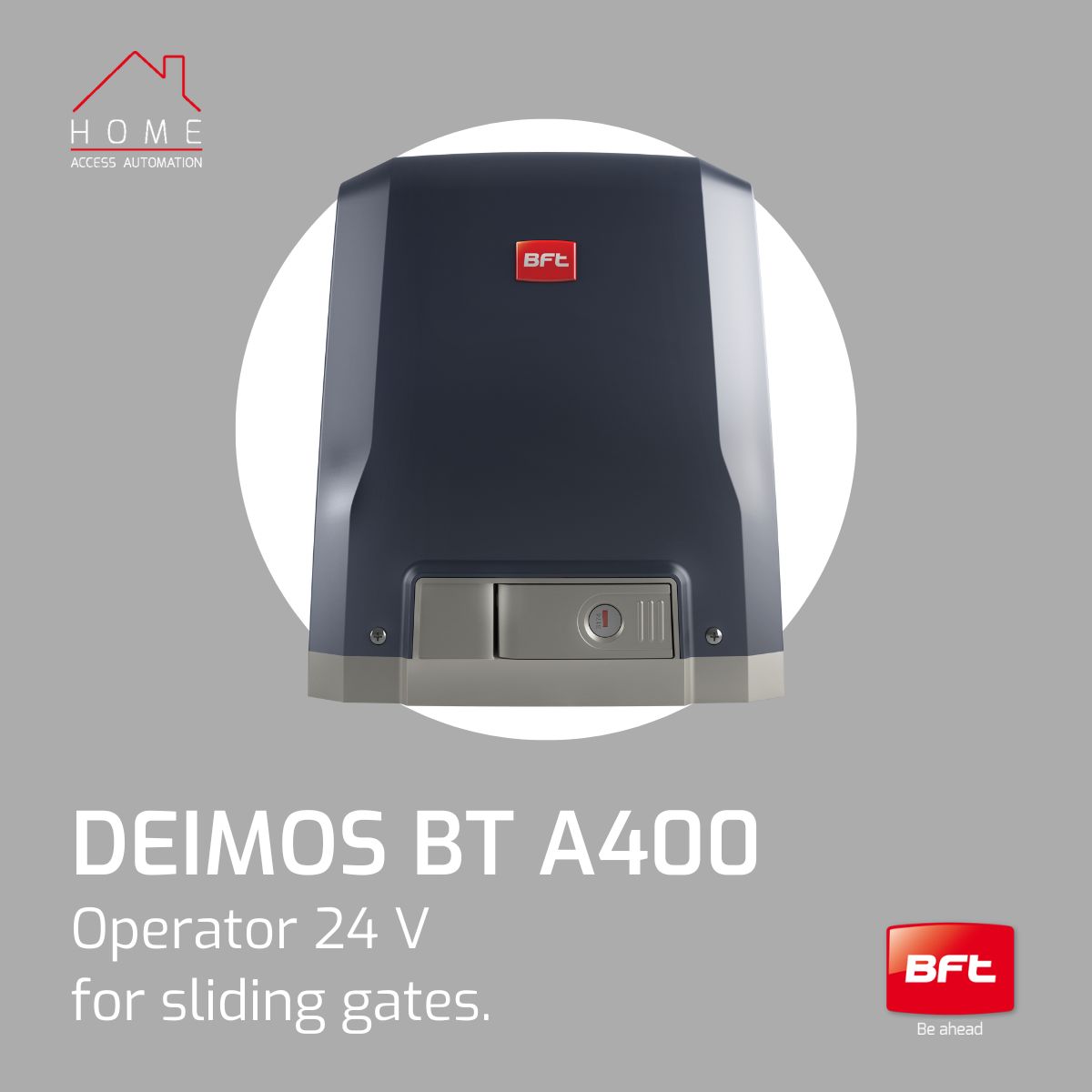 Công nghệ hiện tại trong cổng tự động DEIMOS BT A400 BFT