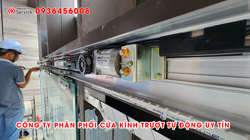 Công ty phân phối cửa kính trượt tự động uy tín