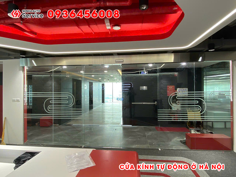 Mua cửa kính tự động ở đâu Hà Nội