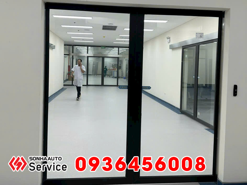 Lắp đặt chuyên nghiệp cửa trượt tự động Nhật Bản tại Hà Nội