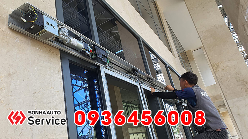 Dịch vụ bảo trì sửa chữa cửa trượt tự động Nhật Bản nhanh chóng