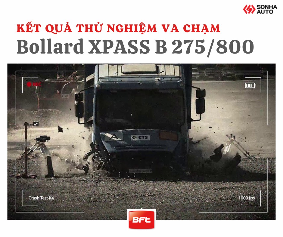 Bollard chắn xe chống khủng bố của BFT